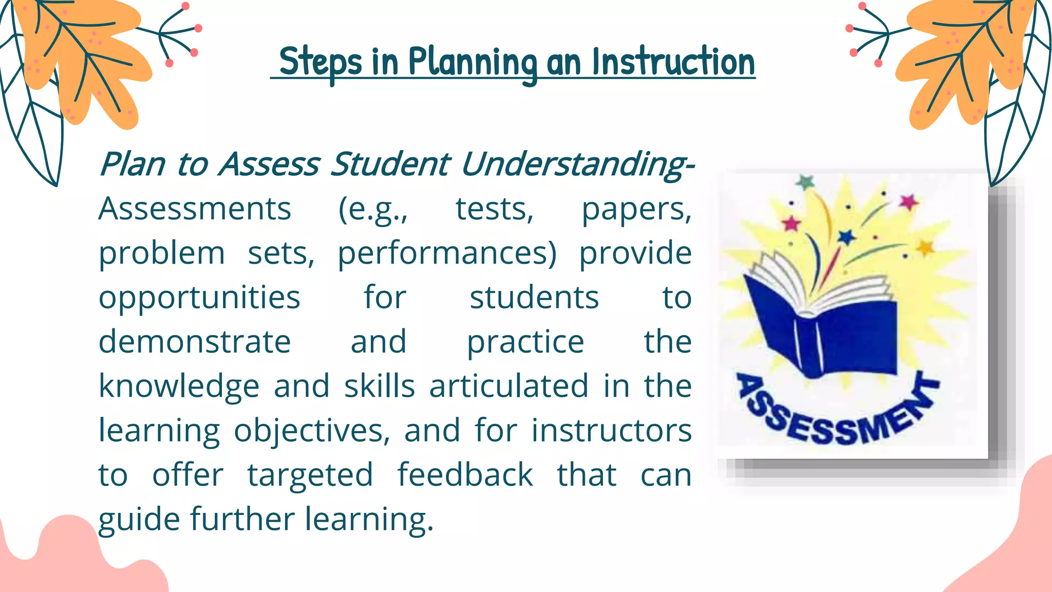 Designing and planning teaching and learning process | PPTX