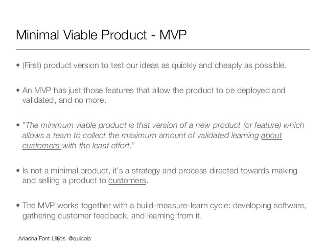 designing an mvp that works for users 2 and 1 2 hours lean ux nyc mvp works