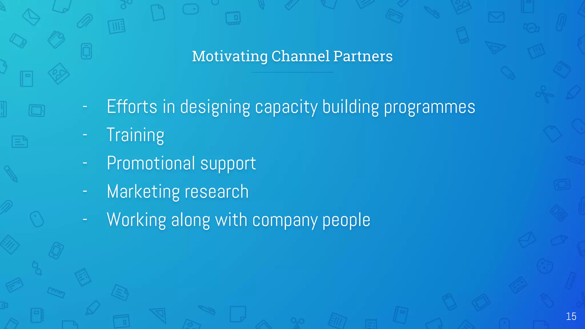 Designing of channel distribution | PPTX