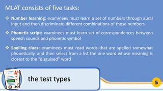 Designing classroom language tests | PPTX
