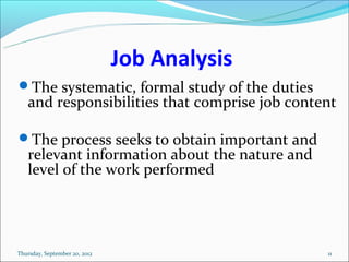 Systemizing Job Designing compensation system Part I | PPT