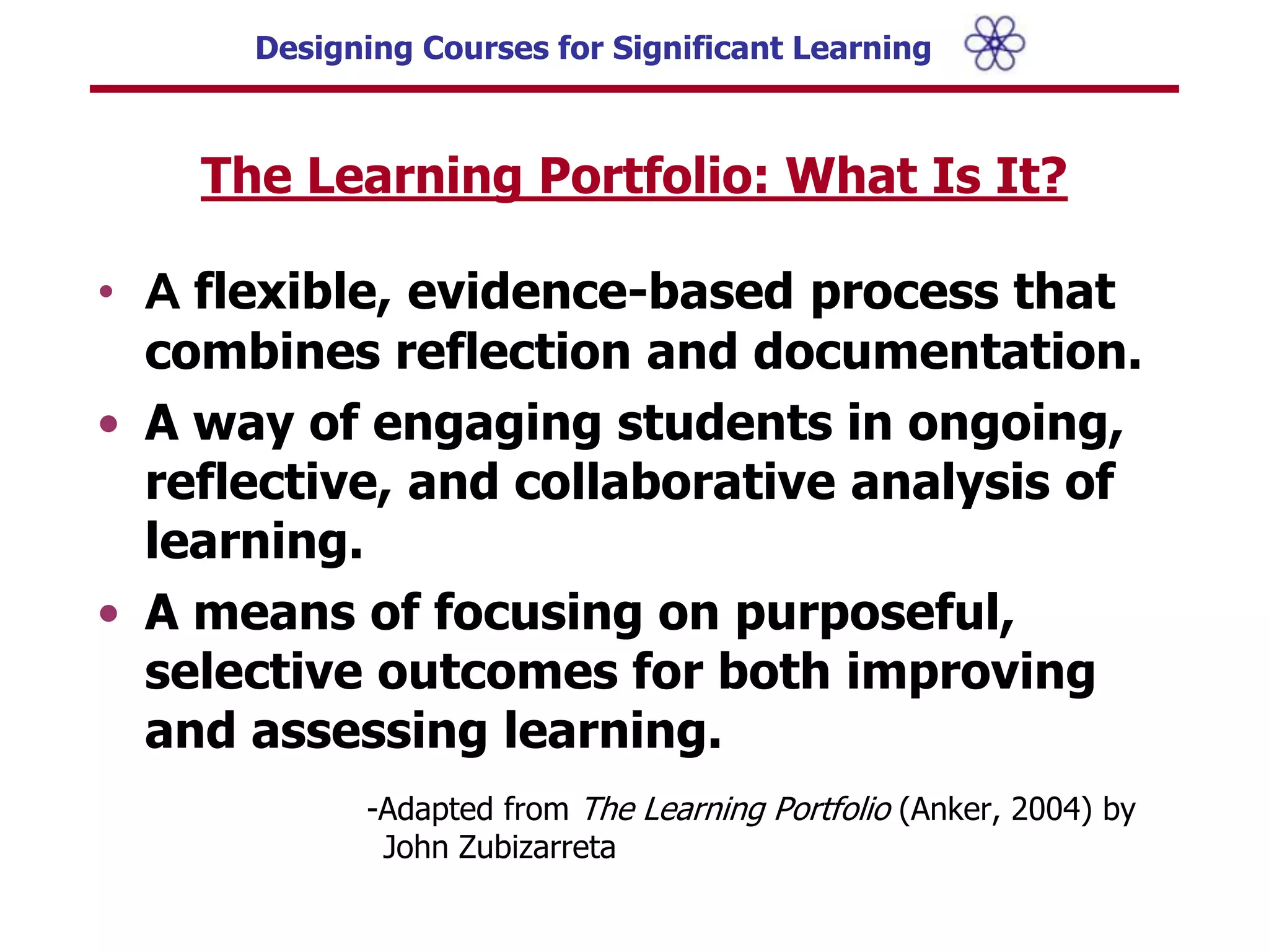  OthersTaxonomy of Significant Learning