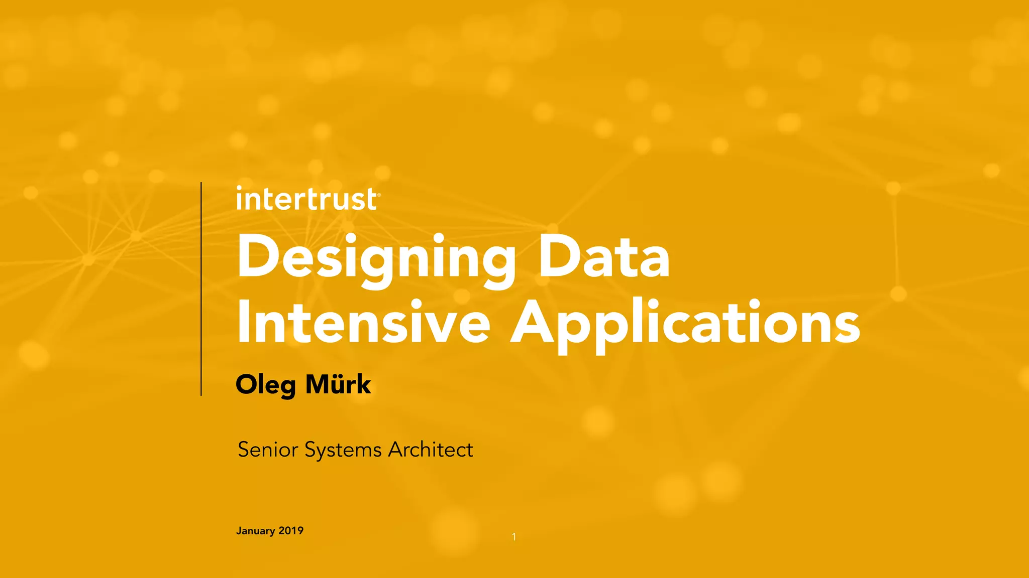 Designing data intensive applications - Oleg Mürk | PDF