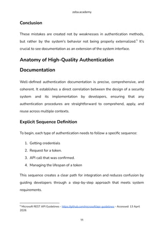 Designing Developer-Friendly API Authentication | PDF