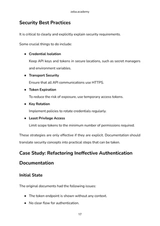 Designing Developer-Friendly API Authentication | PDF