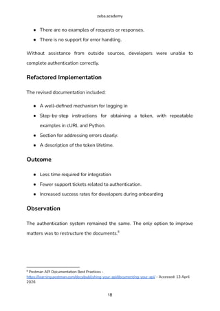 Designing Developer-Friendly API Authentication | PDF