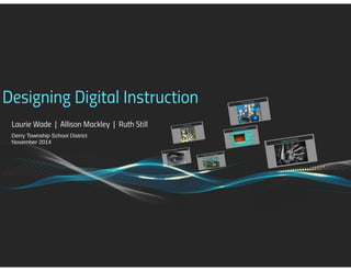 Designing Digital Instruction