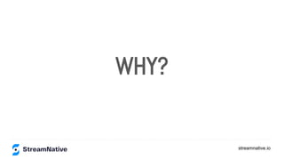 streamnative.io
WHY?
 