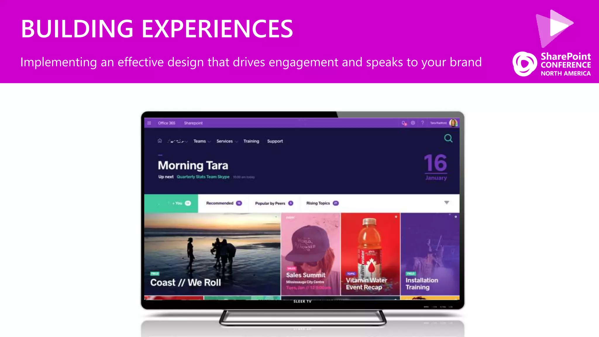 BUILDING EXPERIENCES
Implementing an effective design that drives engagement and speaks to your brand
 