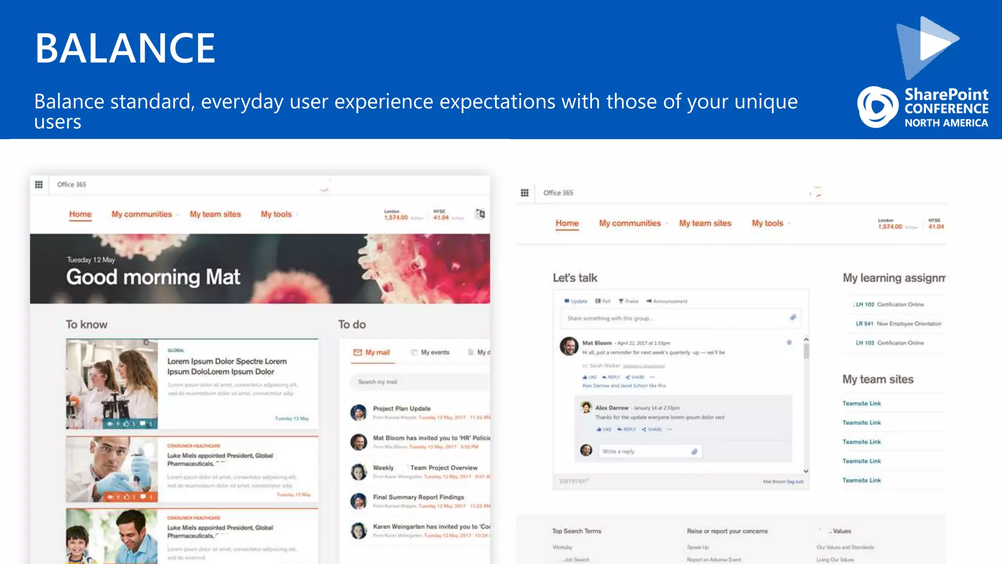 BALANCE
Balance standard, everyday user experience expectations with those of your unique
users
As we prepare to wireframe, what are some UX principles & best practices to keep in mind?
 