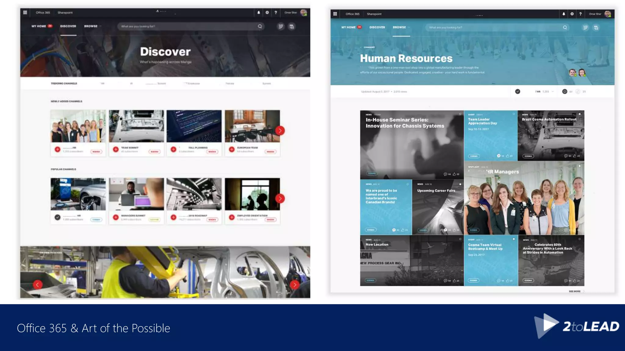 Office 365 & Art of the Possible
 