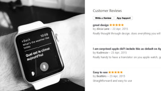 Designing for Apple Watch