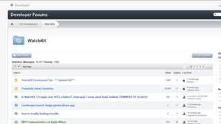 Designing for Apple Watch