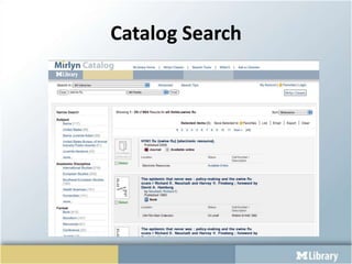 Catalog Search