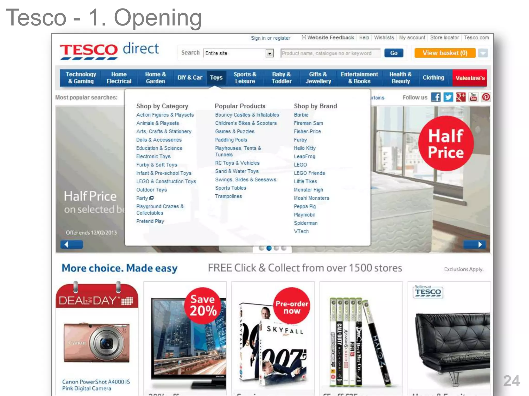 Tesco - 1. Opening




                     24
 
