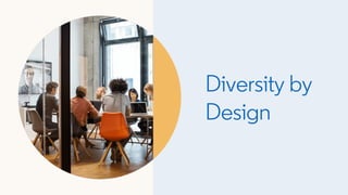 Diversity by
Design
 