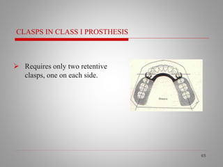 Designing for kennedy class i and class ii | PPT
