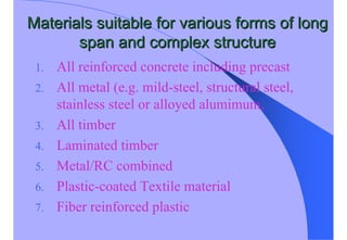 Span Form Designing for long spans 2 | PDF