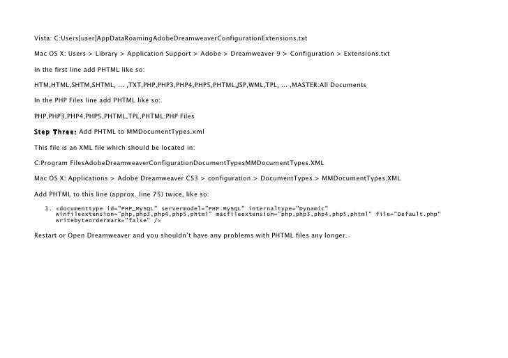 Dreamweaver Dreamweaver
