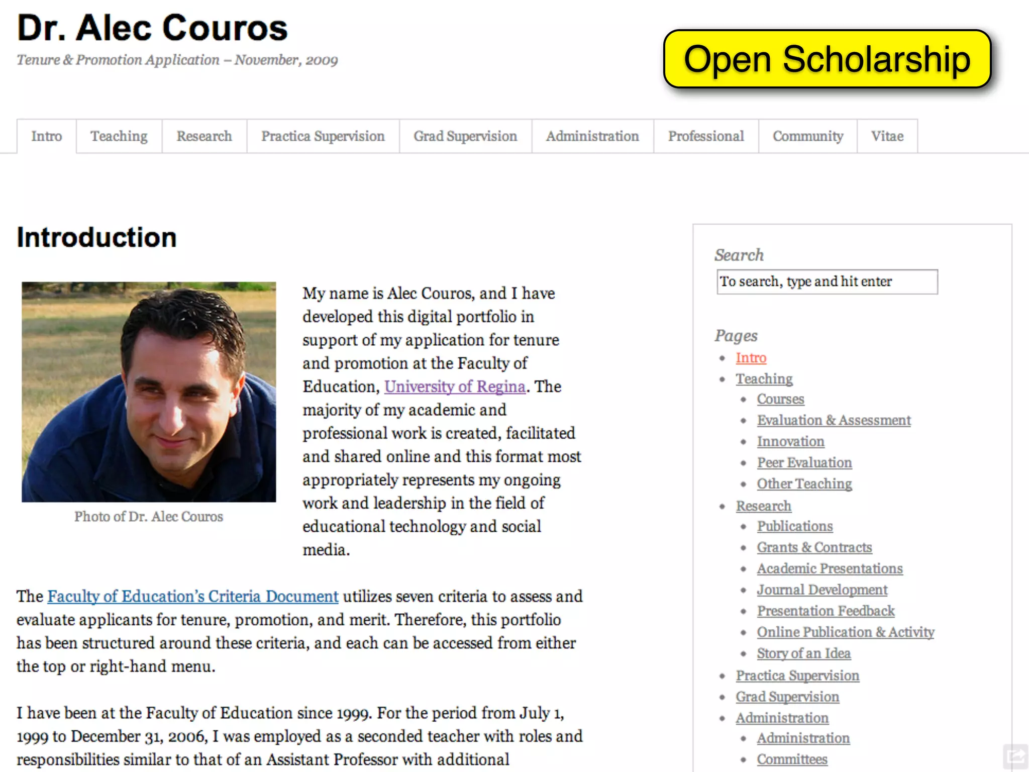 Open Scholarship
 