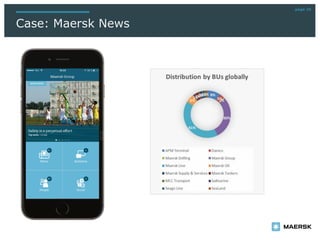 page 26
Case: Maersk News
 