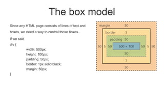 Designing for the web - 101 | PPTX