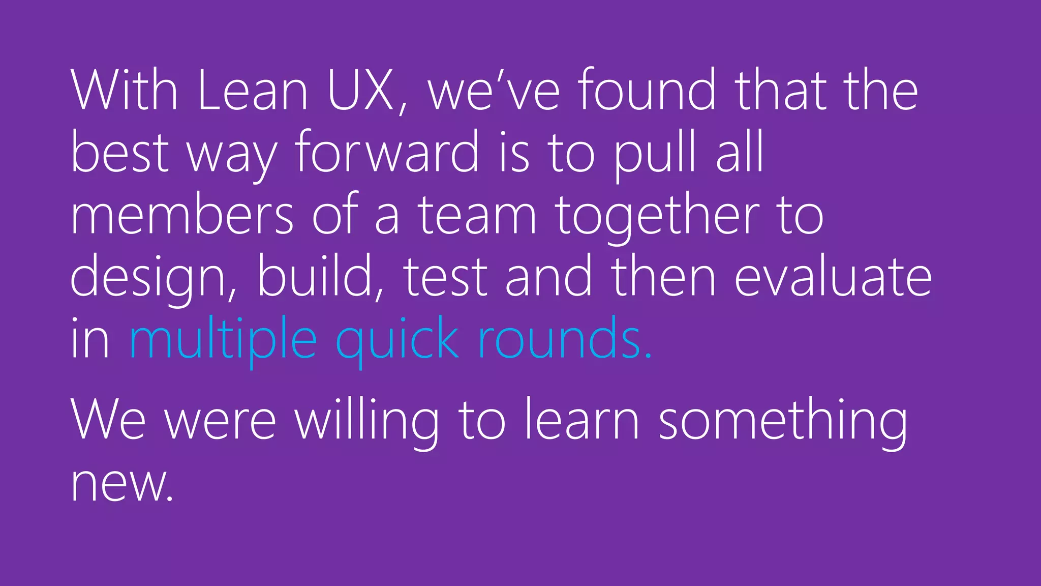 multiple quick rounds.
 