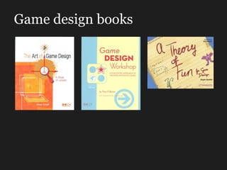 Game design books 