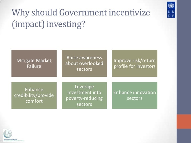 Designing Government Incentives For Investing Into Inclusive Business…
