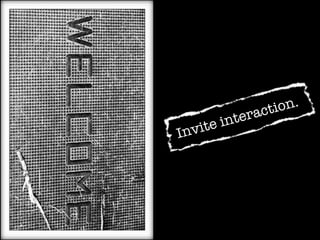 acti on.
      e in ter
In vit
 