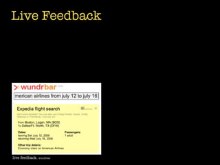 Live Feedback




live feedback. wundrbar
 