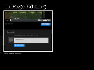 In Page Editing




inline editing. animoto.com
 