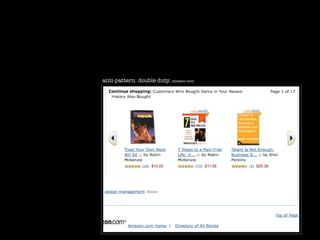 anti-pattern. double duty. amazon.com
 