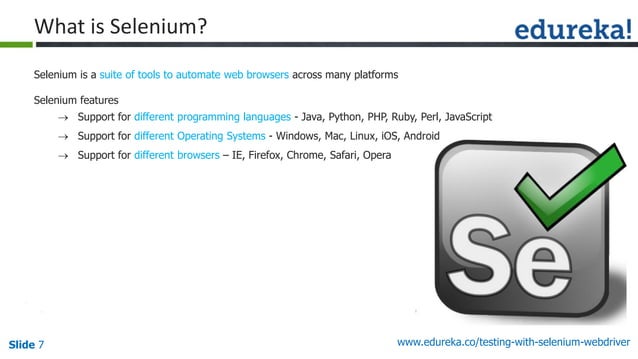 Designing keyword and Data Driven Automation framework with Selenium | PDF
