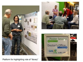 Platform for highlighting role of “library”
 