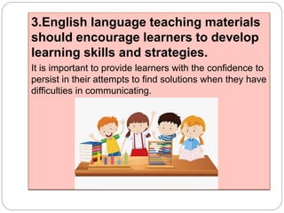 Designing materials for teaching autonomy | PPTX