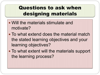 Designing materials 2