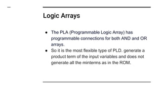 Designing memory and array structures.pptx | Programming Languages ...