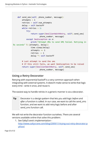 Designing Modules in Python | PDF