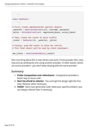 Designing Modules in Python | PDF