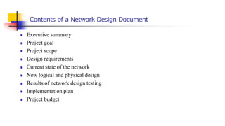 Network Design Rationale Designing network topology.pptx