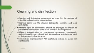 Designing of aseptic area | PPTX | Skin and Dermatology | Diseases and ...