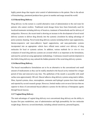 Designing of drug delivery system for biotechnology products ...