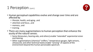 Perception Capability Designing Online Learning to Actual Human Capabilities | PDF