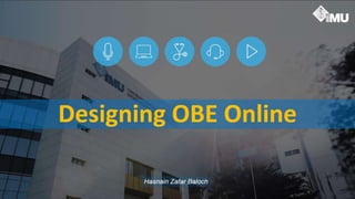 Designing Open Book Exam(OBE): online One best Answer Design Tool