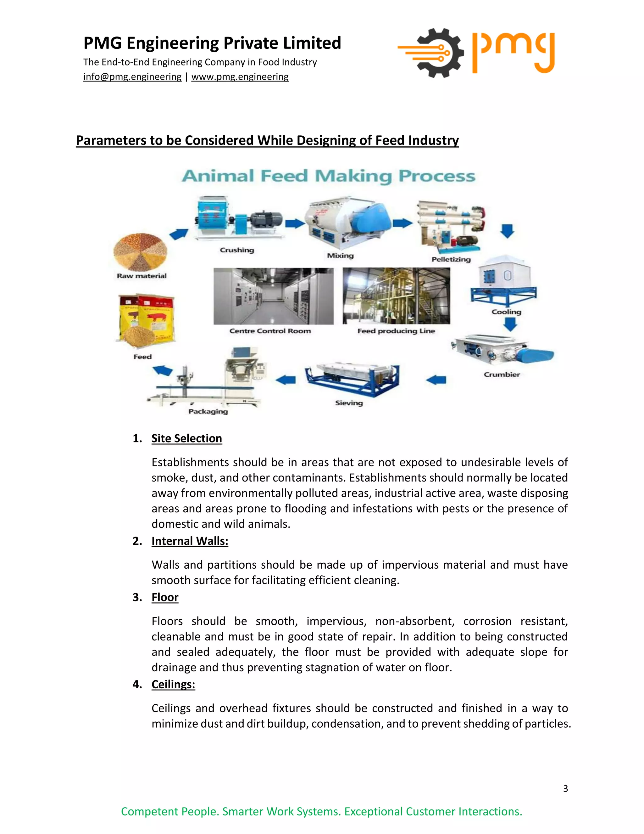 Designing parameters for animal feed industry- Definition, Types ...