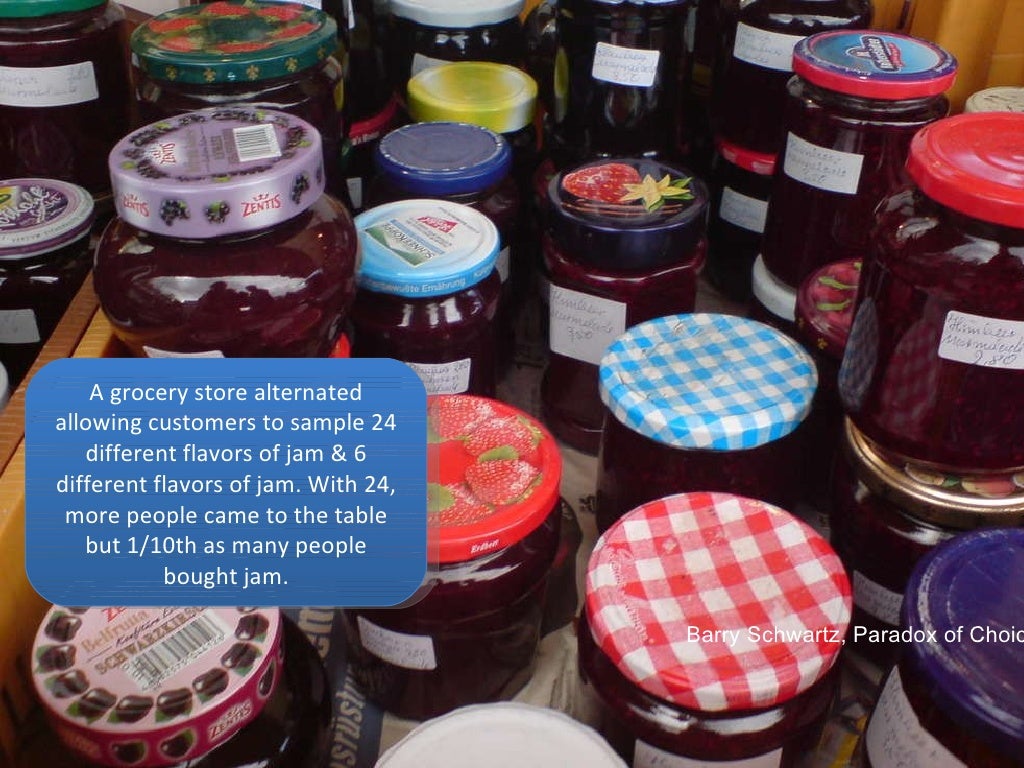 Jam jar A grocery store