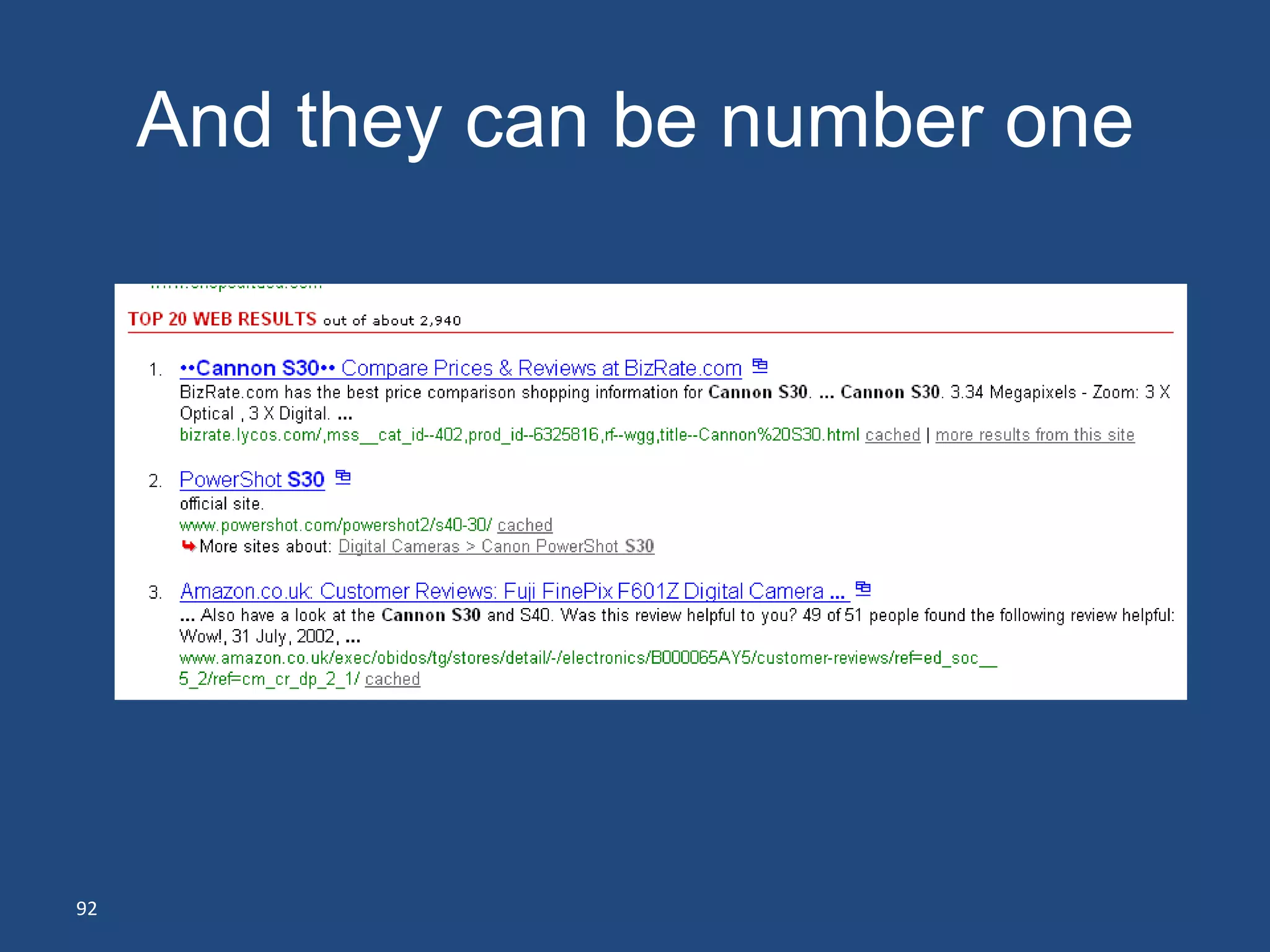 And they can be number one




92
 