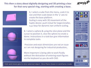 3D Digital modelling and 3D printing a very special ring box | PPT