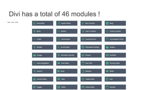 Designing Visually with Divi by Elegant Themes | PPTX